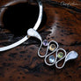 Bali Silver Gemstone Pendant - OutOfAsia